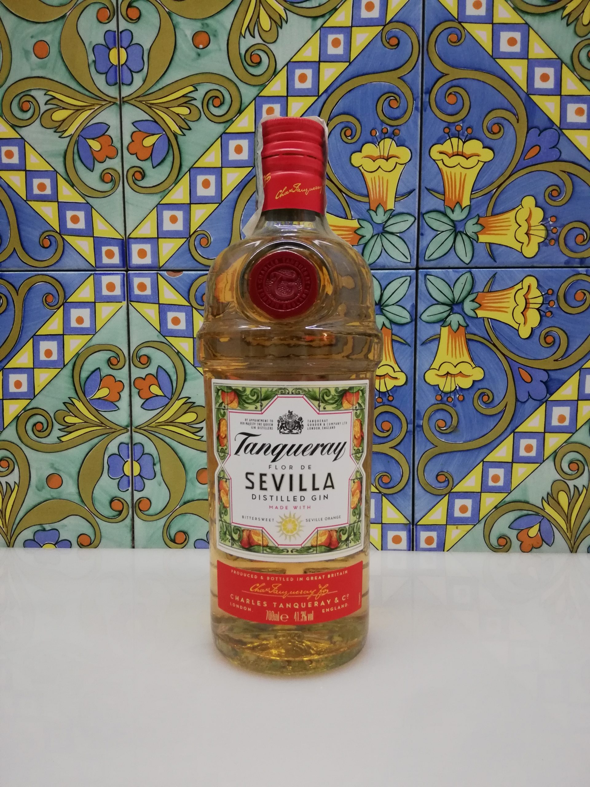 Maeba de 70 Tanqueray Gin 41.3% Sevilla vol - Single cl Flor Cask