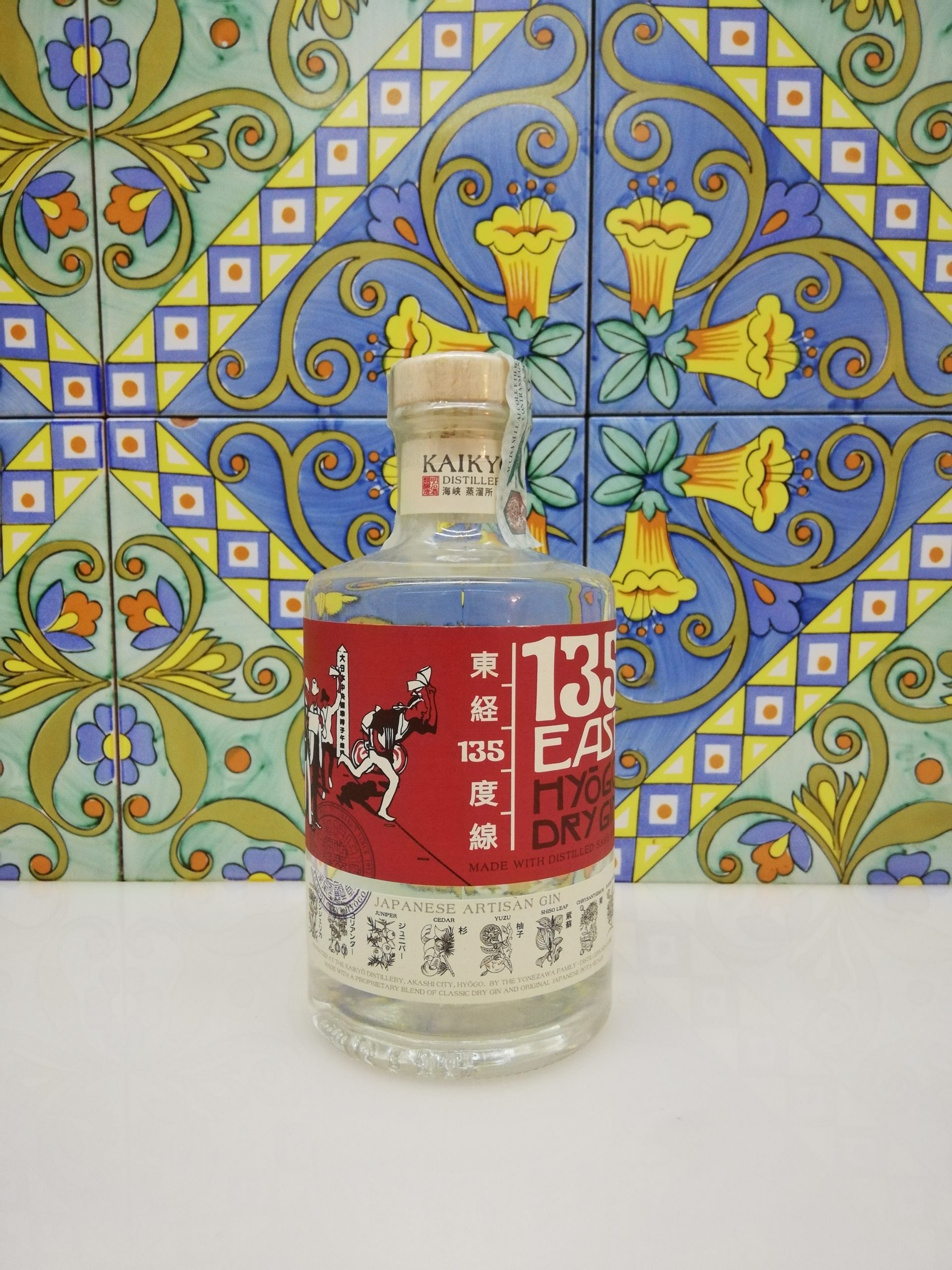 Gin Kaikyo 135° East Hyogo 42% cl vol Single Cask - 70 Maeba