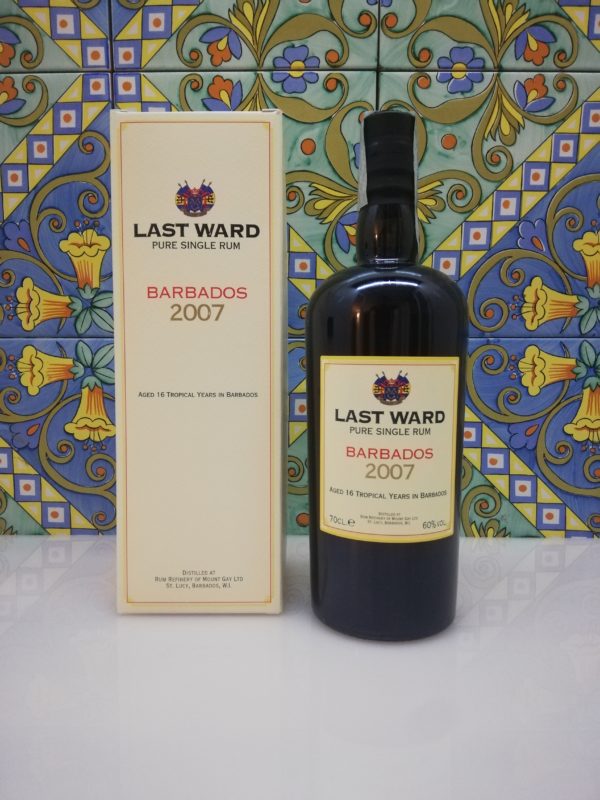 Rum Last Ward Barbados 2007 Mount Gay 16 y.o – vol 60% cl 70