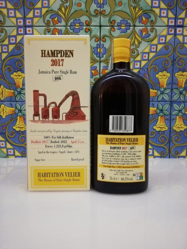 Rum Habitation Hampden 2017 DOK vol 60,5% cl 70