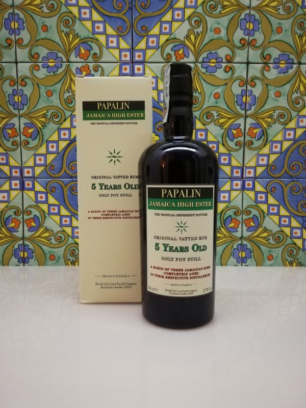 Rum Papalin 5 y.o. Full proof vol 57% cl 70